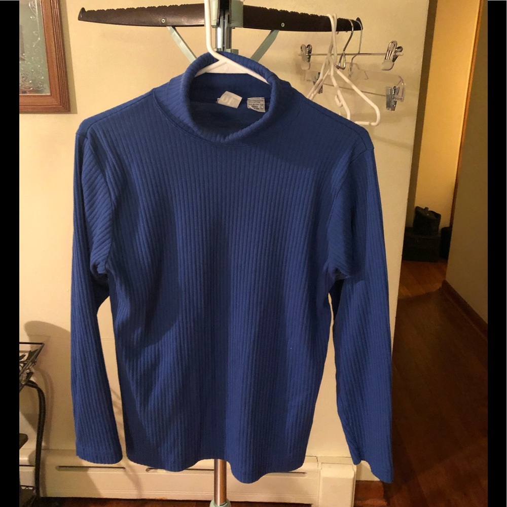 Basic Editions ribbed turtleneck